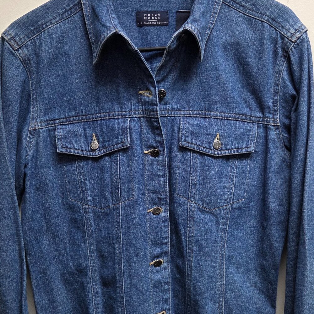 Women's Medium Jean Jacket - Picture 4 of 4